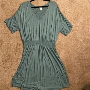 NWOT H&M 2020 Basics Cinched Waist Dress sz Large